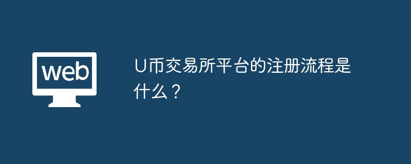 U币交易所平台的注册流程是什么?